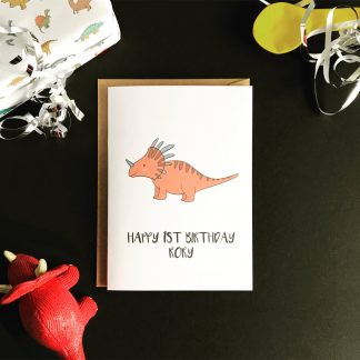 Dinosaur Birthday Card