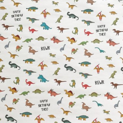 Dinosaur Gift Wrap