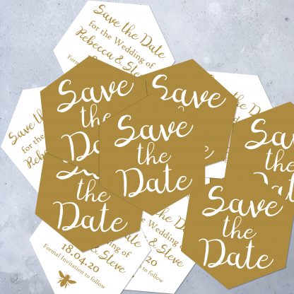 honey bee save the dates2