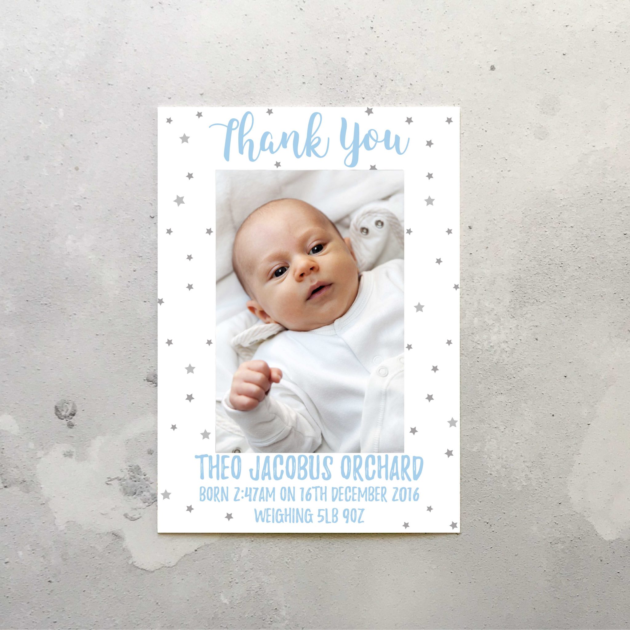 New Baby Thank You Cards