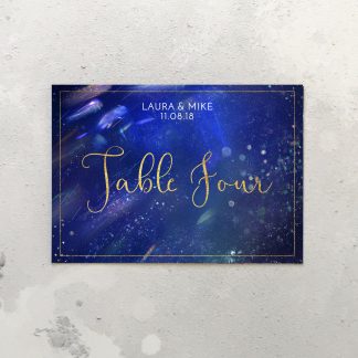 milky way table sign