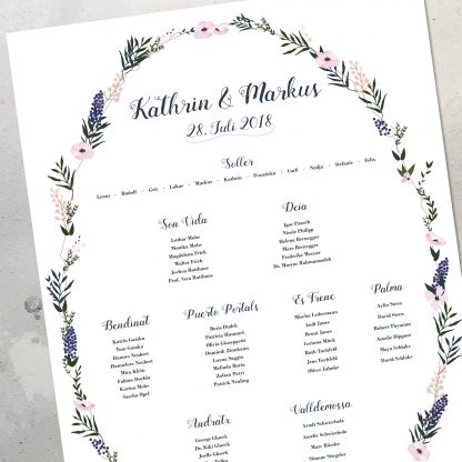 Floral table plan2