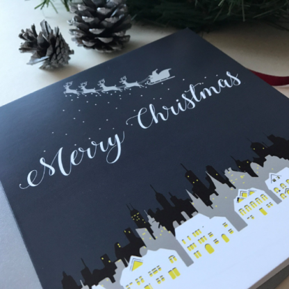 Christmas Skyline Card