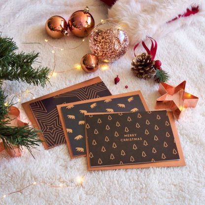 Copper Christmas Cards