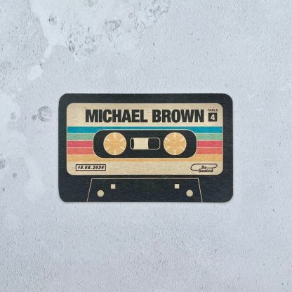 Cassette Tape Place cards