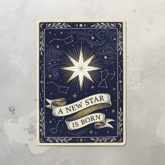 New Star Baby card
